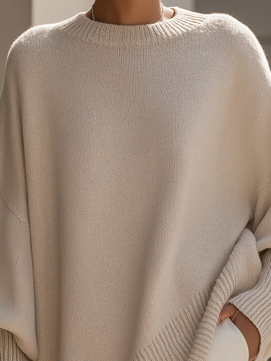 Isolde | Pull ample drapé