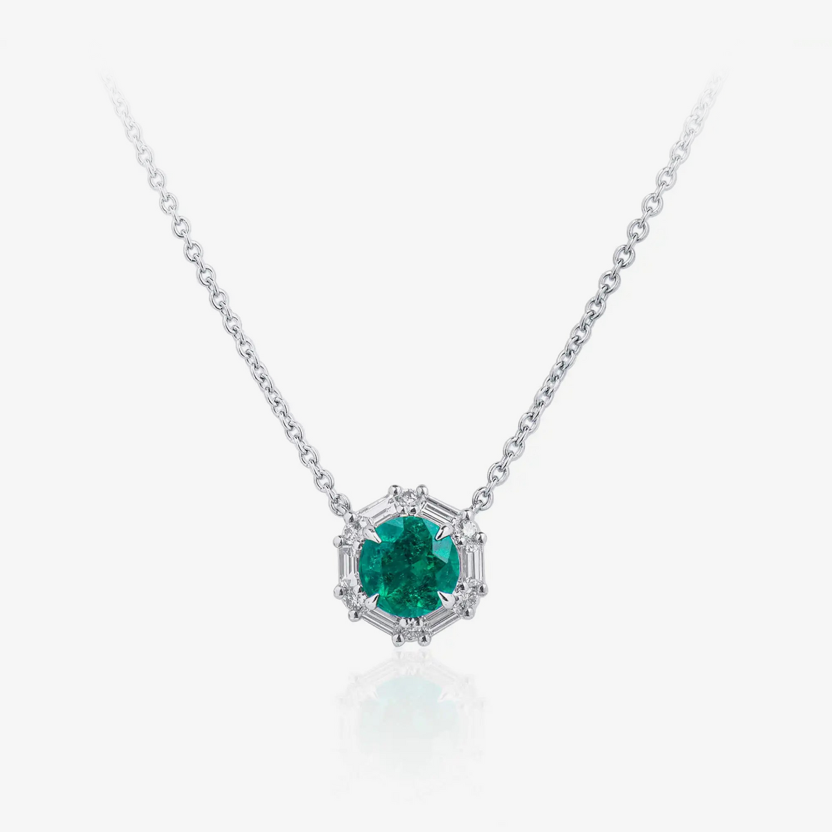Collana Mvraki Signature en Émeraude et Diamants