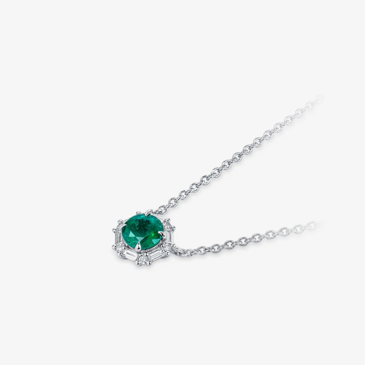 Collana Mvraki Signature en Émeraude et Diamants
