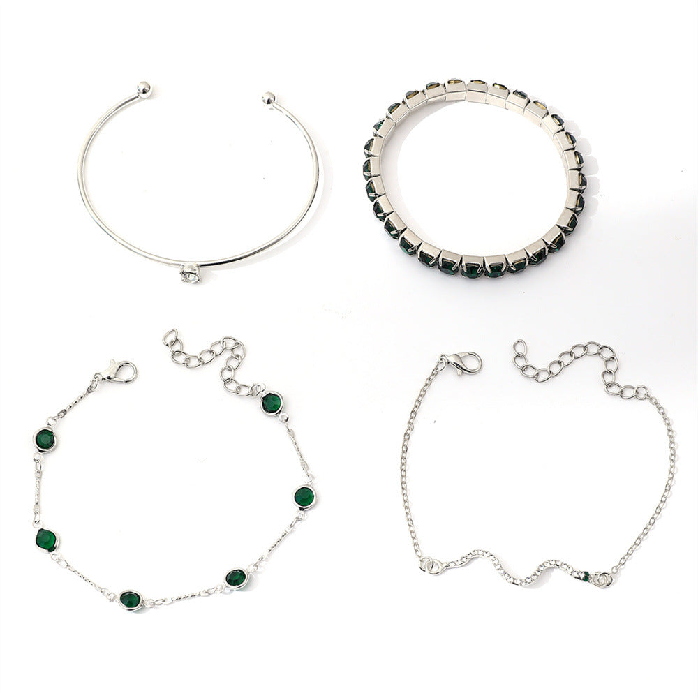 Bracelet Ensemble Celina Fairwyn | Or Blanc