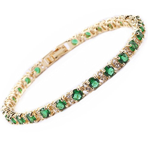 Bracciale tennis Trio Emeraude | Oro