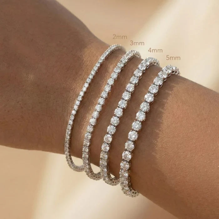 Lunavelle™ - Funkelndes Armband mit Moissaniten
