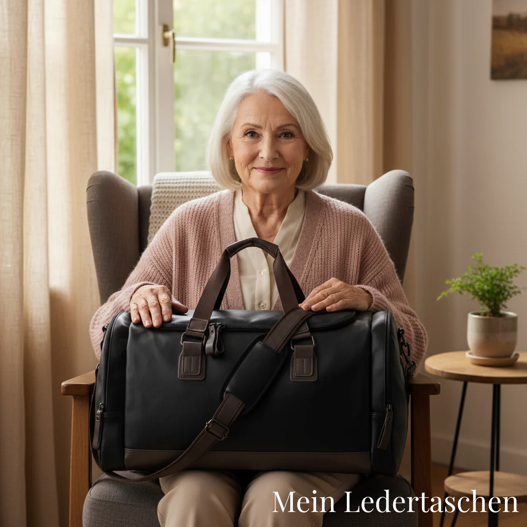 Oskar Leder-Reisetasche