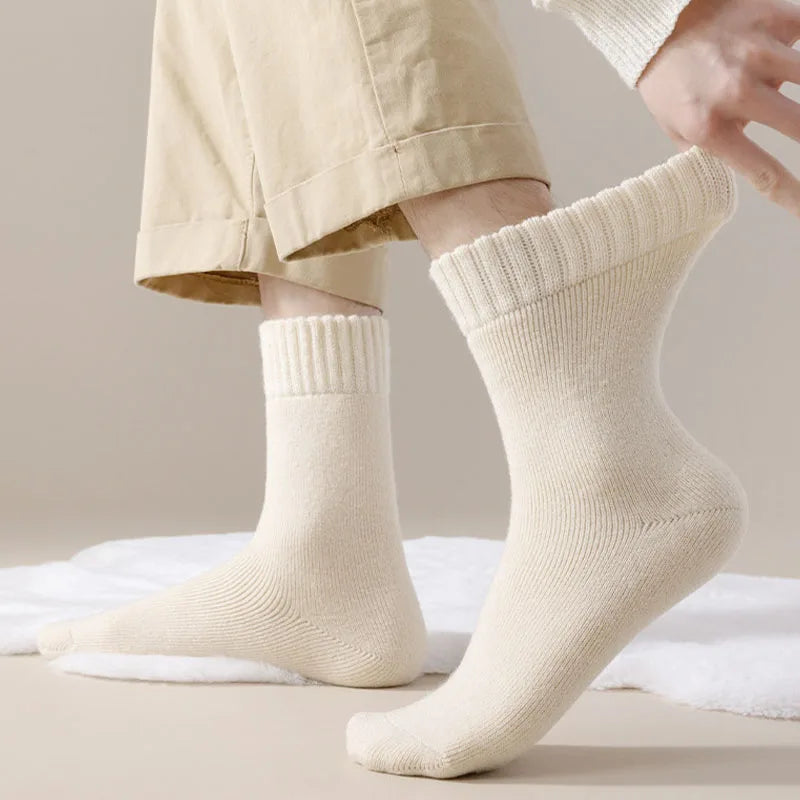 chaussettes thermiques unisexes d'hiver