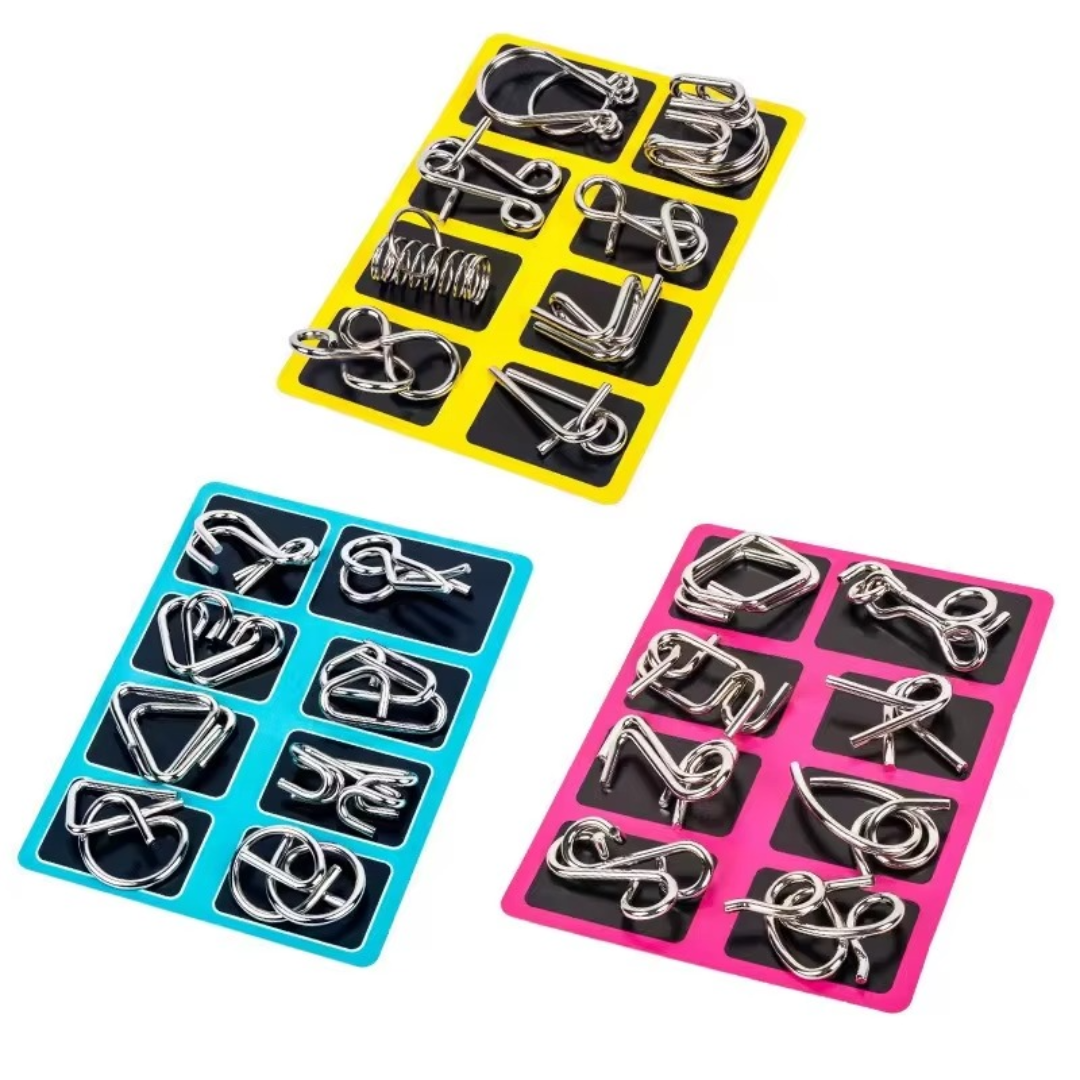 Ensemble de puzzles logiques pour enfants