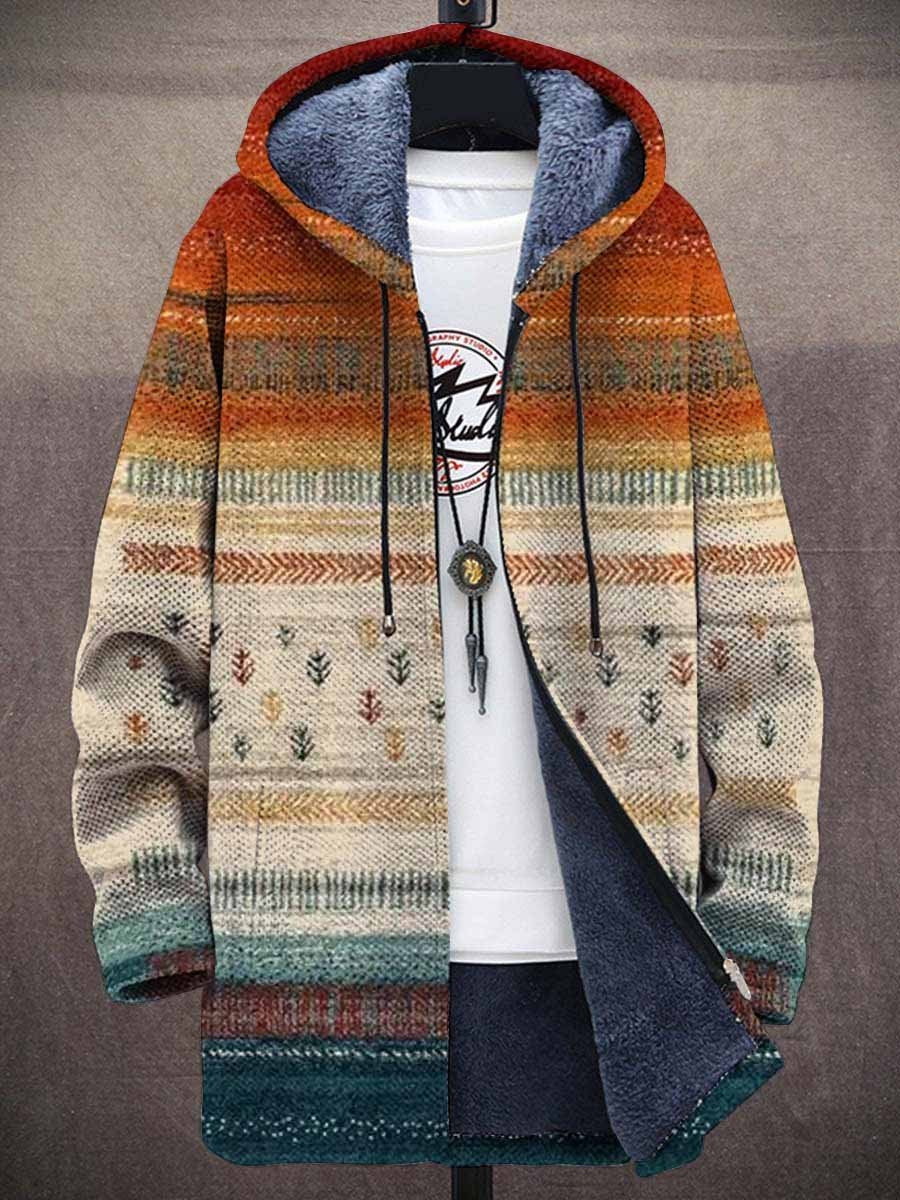 Zalie™ - Sweat à capuche zippé luxueux d'inspiration artistique