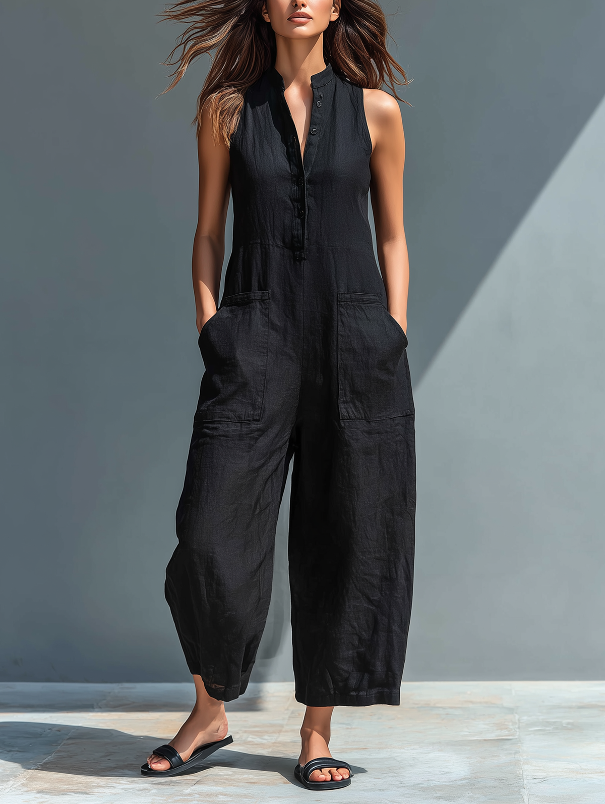 Arabella | Elegante combinazione senza alcuno e lino mélangé
