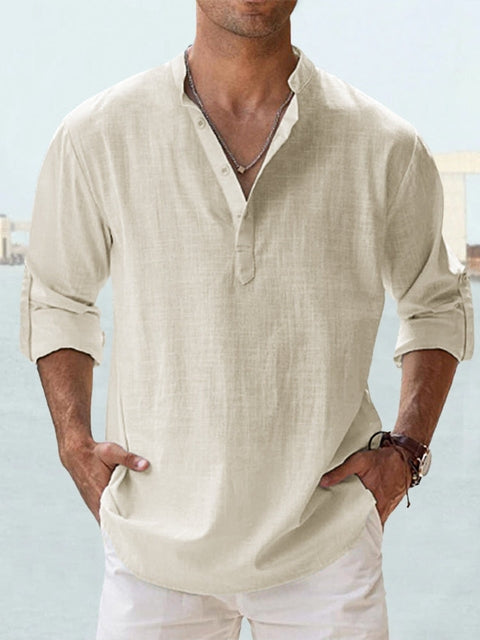 Arthur | Chemise sans col