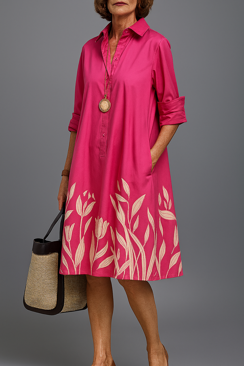 Grâce™ | Robe midi confortable