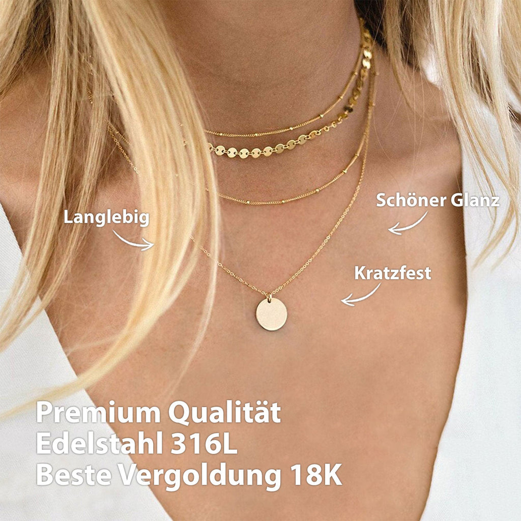 Bundle : Ensemble de colliers BonnyBoho + BonnyDots Doré