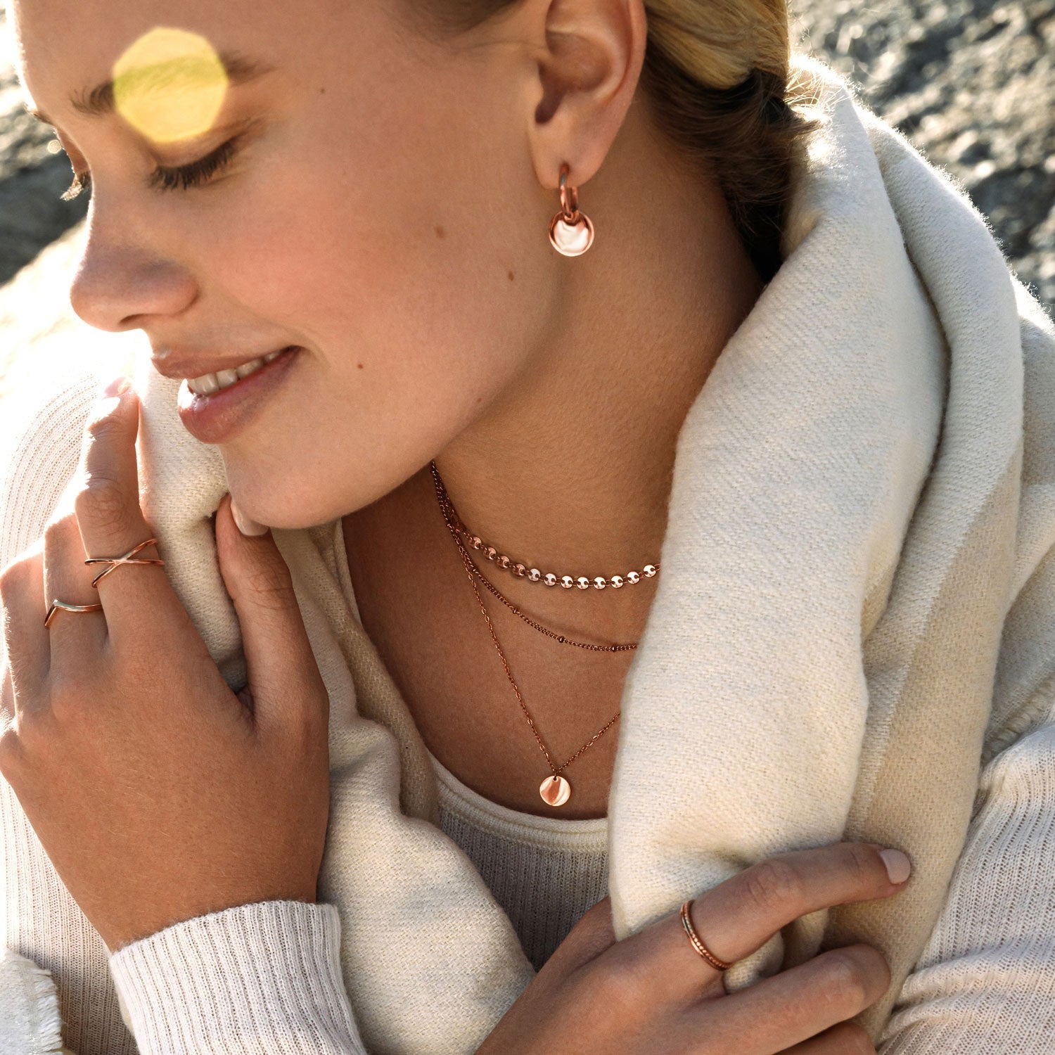 Ensemble collier BonnyBoho Rose