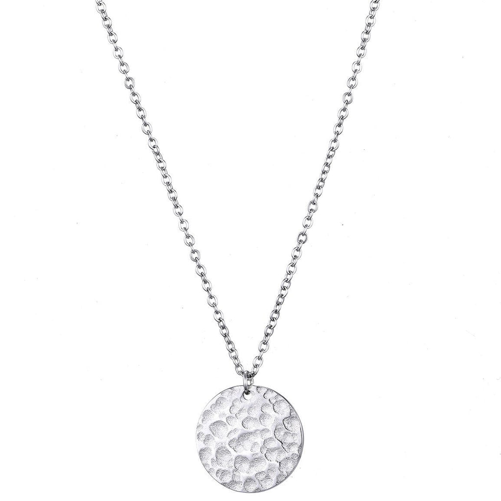 BonnyMoonbase Kette mit Platte Silber