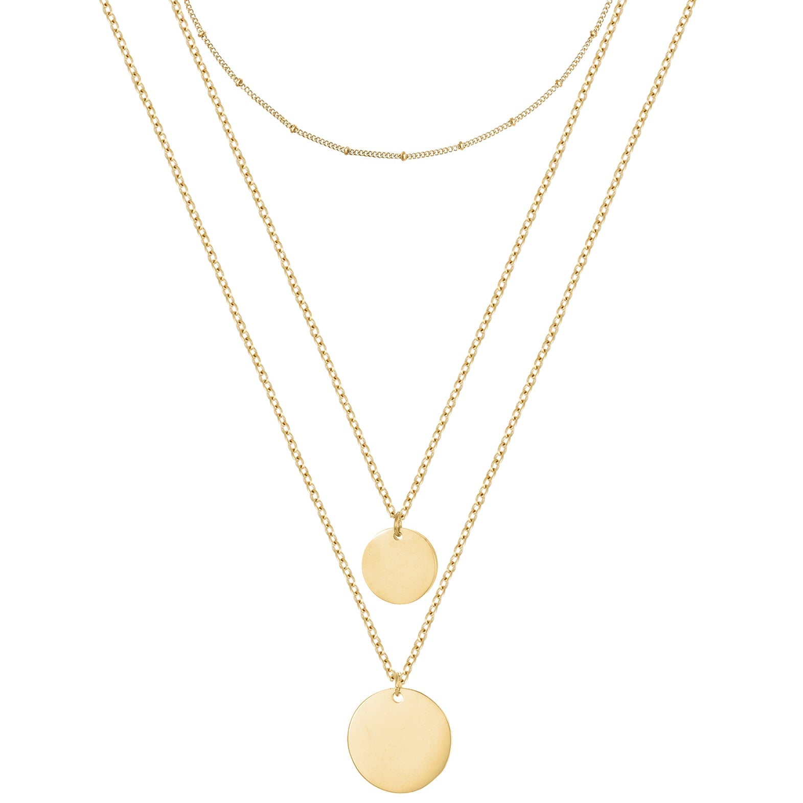 BonnySydney Halsketten Set Gold