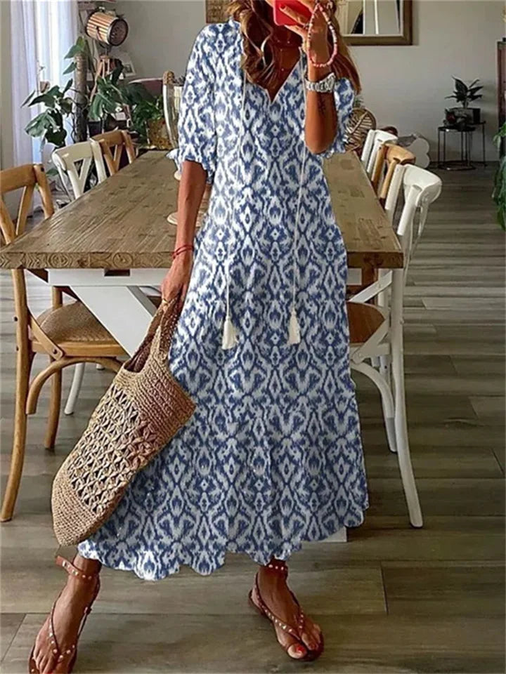 Solviana™ | Luftiges Maxikleid