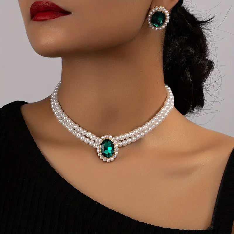 Ensemble de Bijoux Evelina Marchand en Or