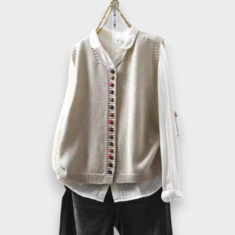 Maja™ | Élégant cardigan en maille avec boutons