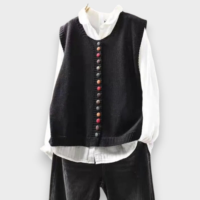 Maja™ | Élégant cardigan en maille avec boutons
