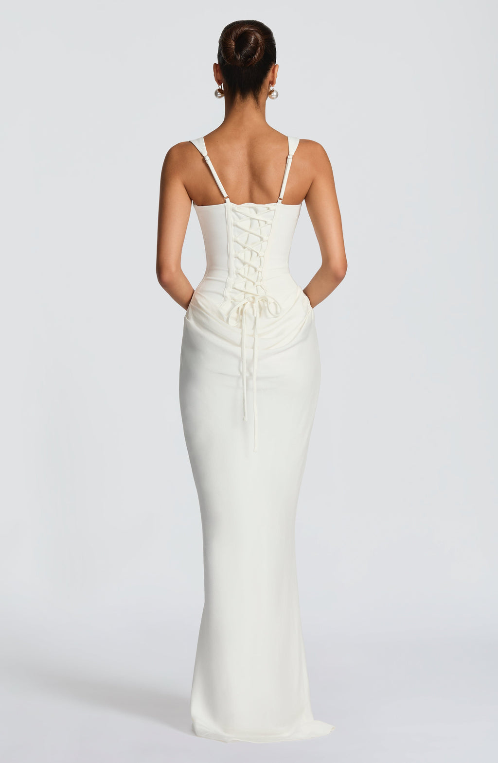 Éléonore | Robe longue à encolure carrée