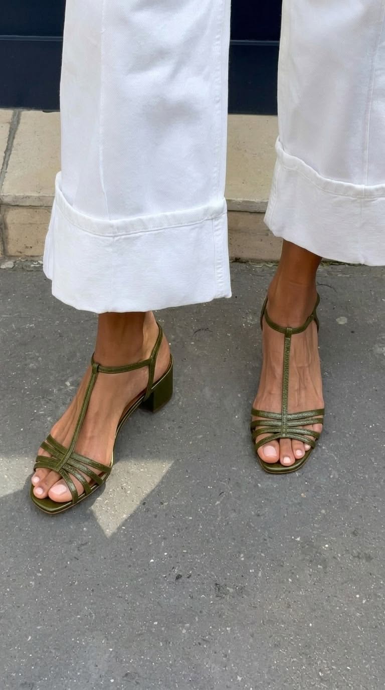 Allegra | Sandales dorées élégantes pour le quotidien