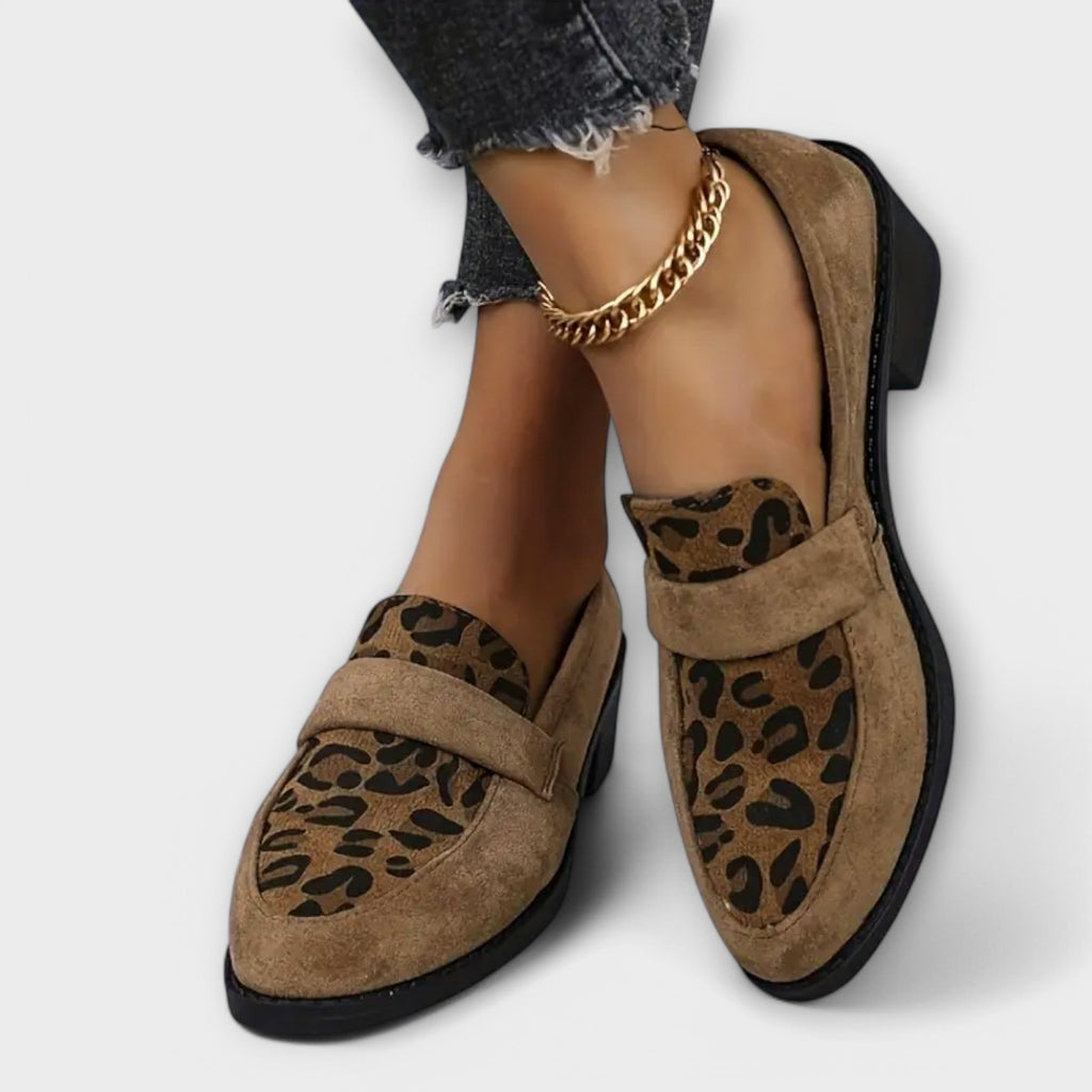 Aurora - Chaussures élégantes pour femmes à imprimé léopard