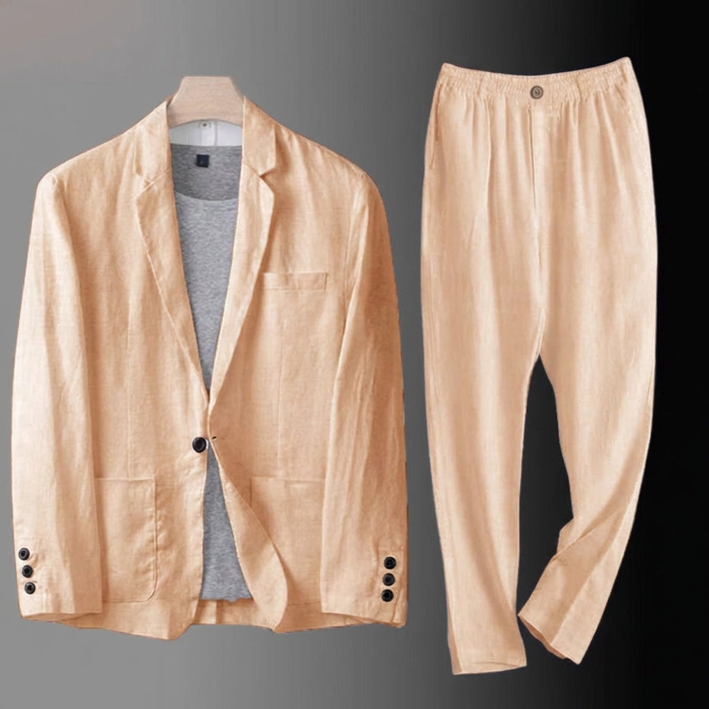 Levino™ | Costume en lin haut de gamme