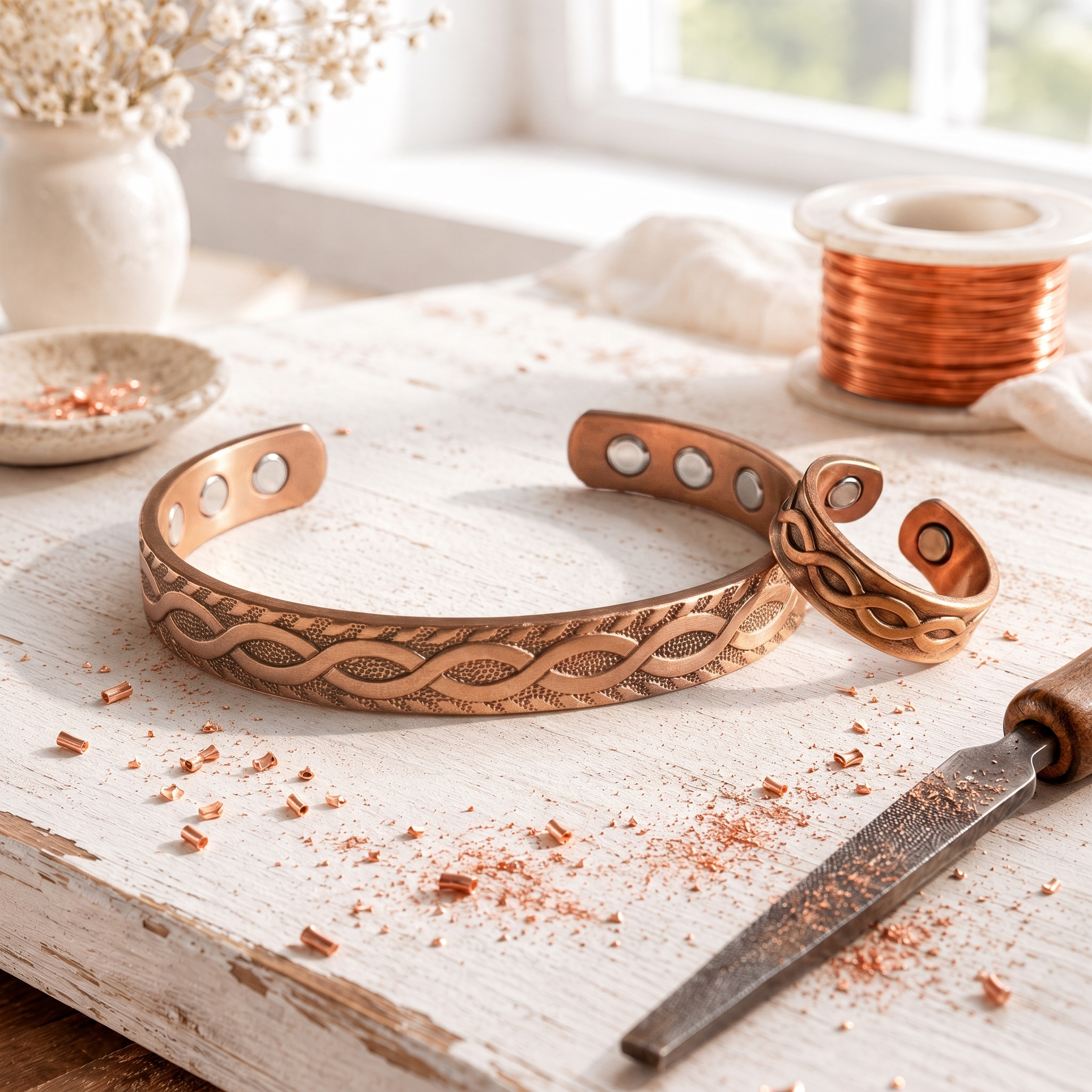 Interlocking Copper Set