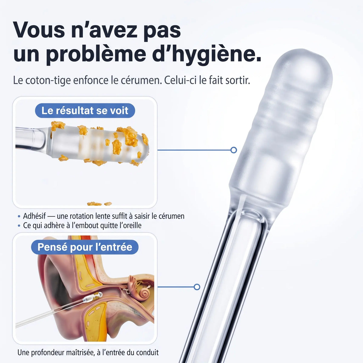 Ohriva™ – Pour une sensation de propreté réelle dans l’oreille