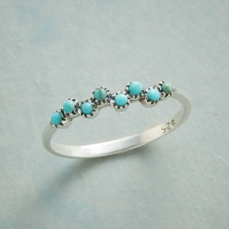 Bague ancienne en turquoise