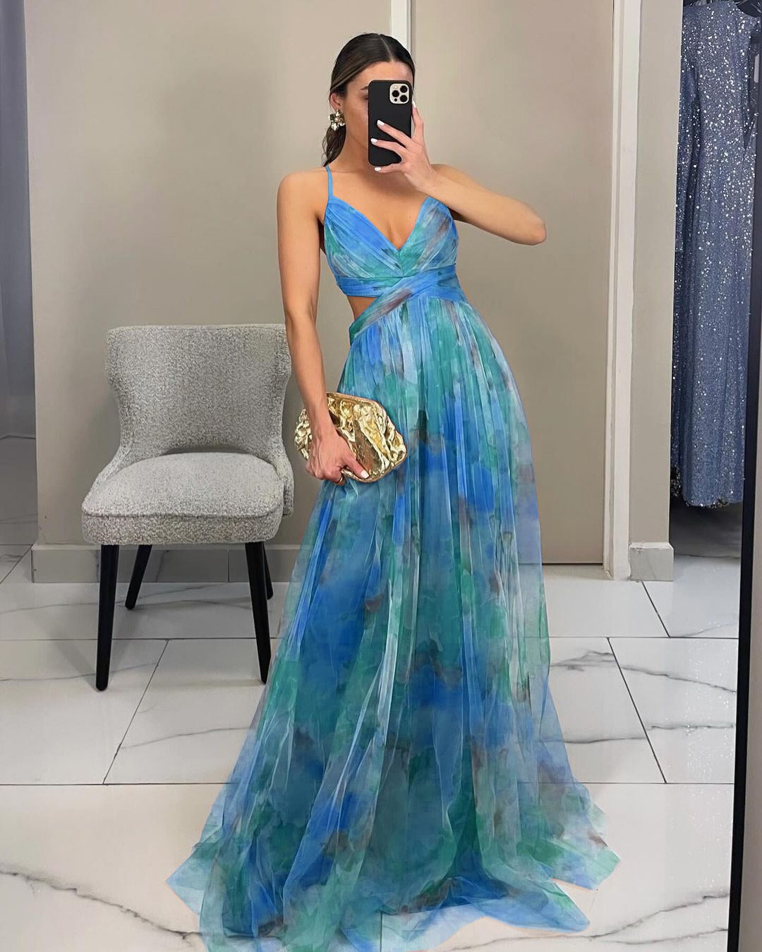 GISELLE | Maxi Dress in Chiffon