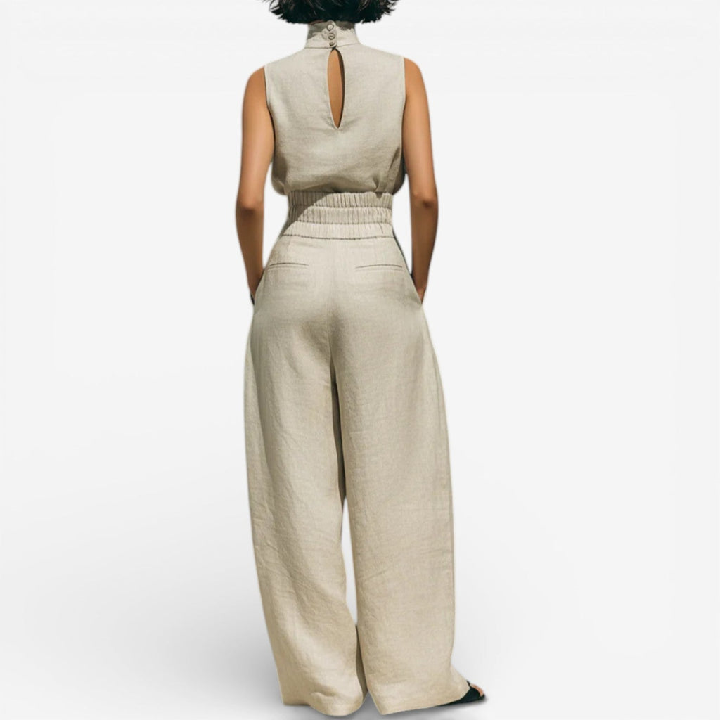 Ensemble pantalon d'été à jambes larges Nina™