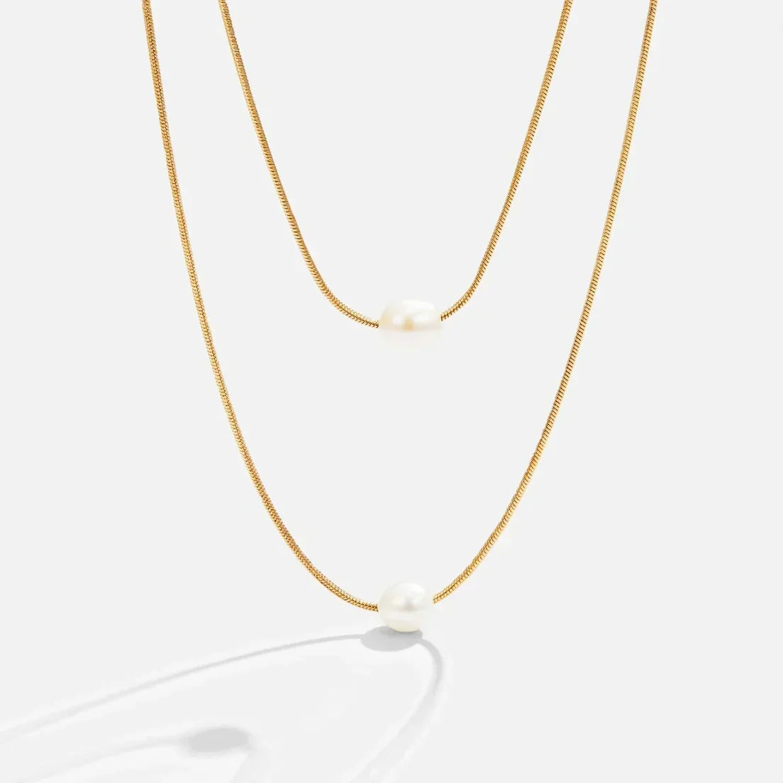 Collier de perles multicouches élégant