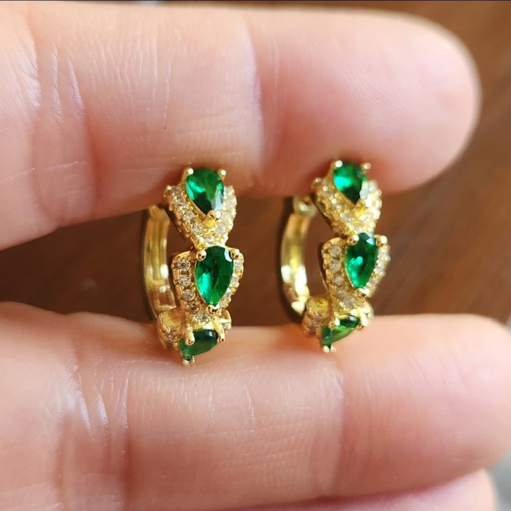 Boucles d'oreilles Jadelisse Sylvarra en Or