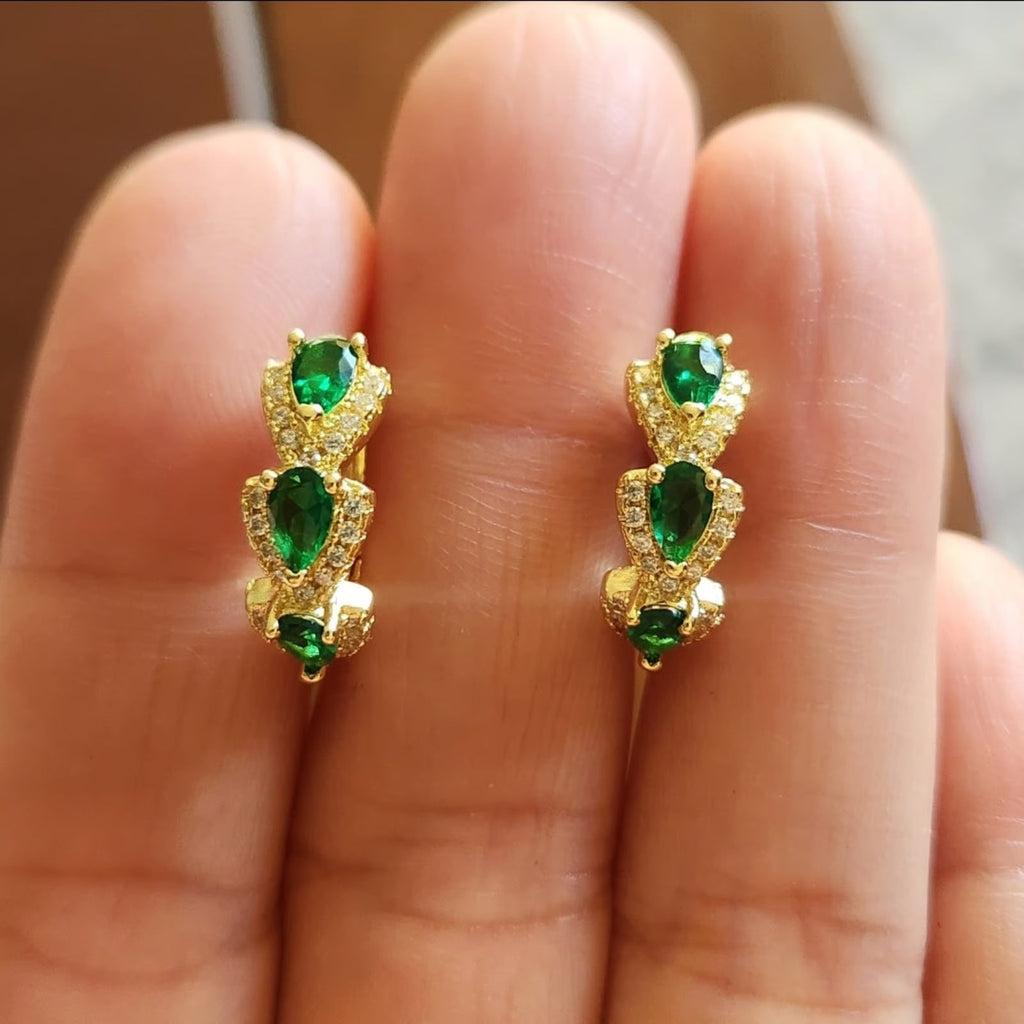 Boucles d'oreilles Jadelisse Sylvarra en Or