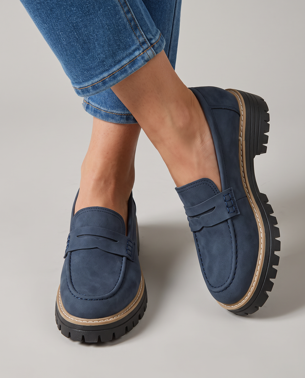 Elanora™ - Elegante Halbschuhe mit dicker Plattform