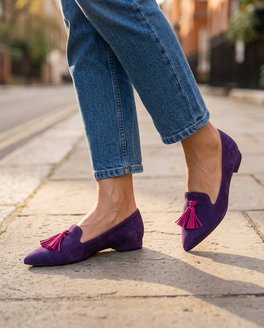 Celestria™ - Ballerinas mit spitzem Ausschnitt ohne Schnürung