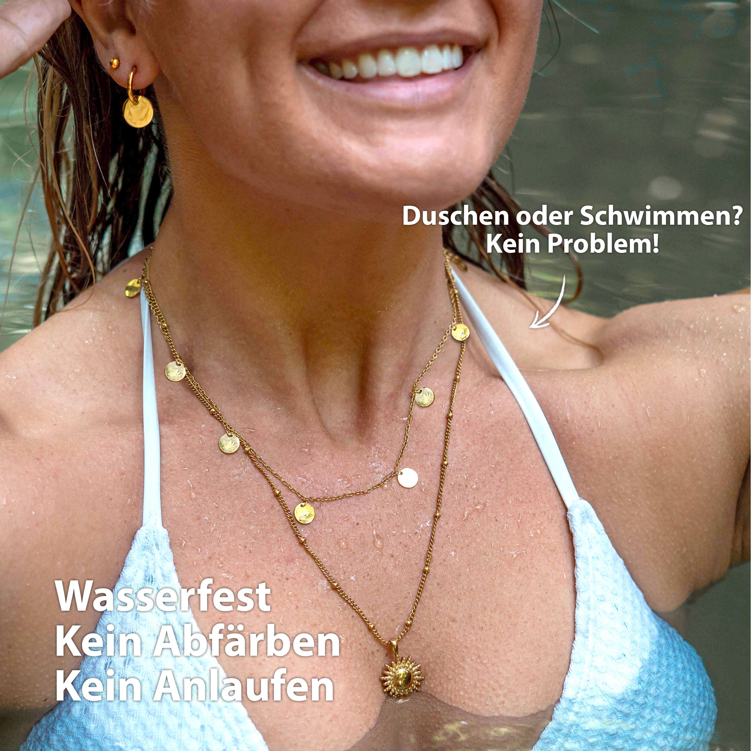 Collier BonnyCoin avec plaques d'or
