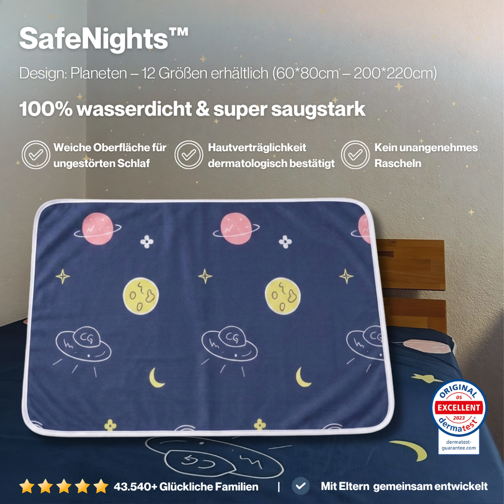 DryNight™ | Copriletto impermeabile e assorbente