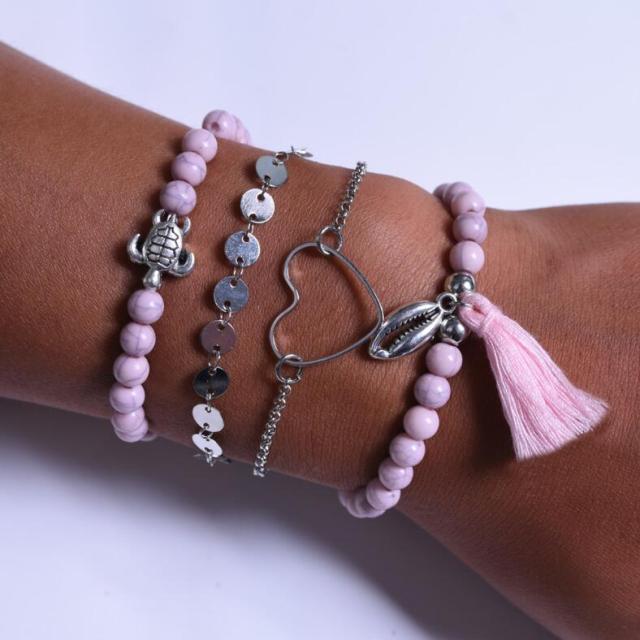 Ensemble exclusif de bracelets 5 pièces