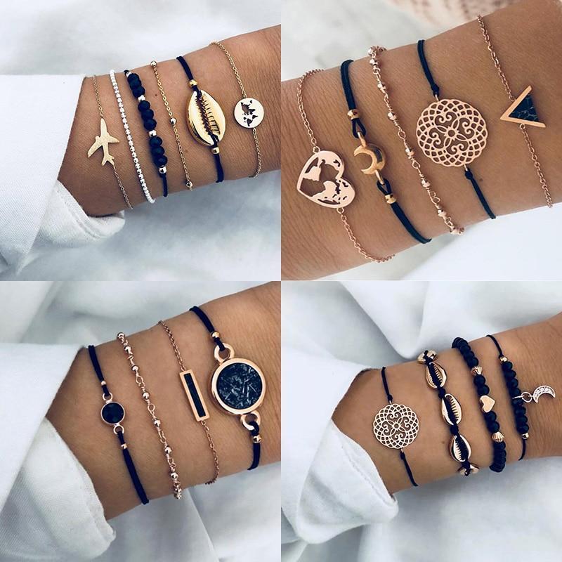 Ensemble exclusif de bracelets 5 pièces