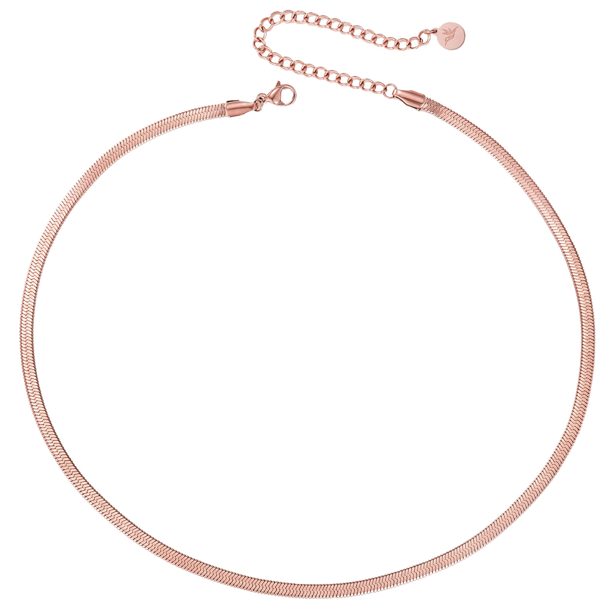 BonnySnake Schlangenkette Rose