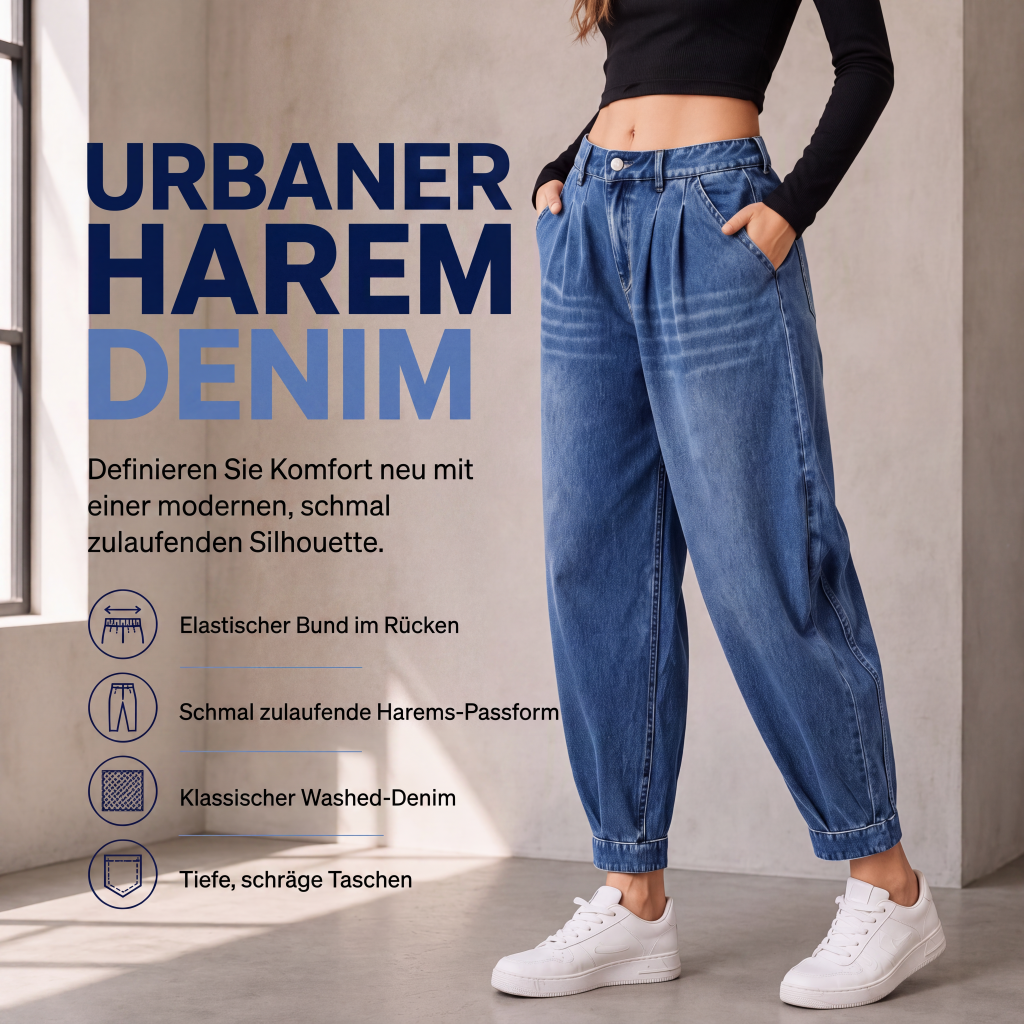 Norelia™ – Jean Harem Taille Haute