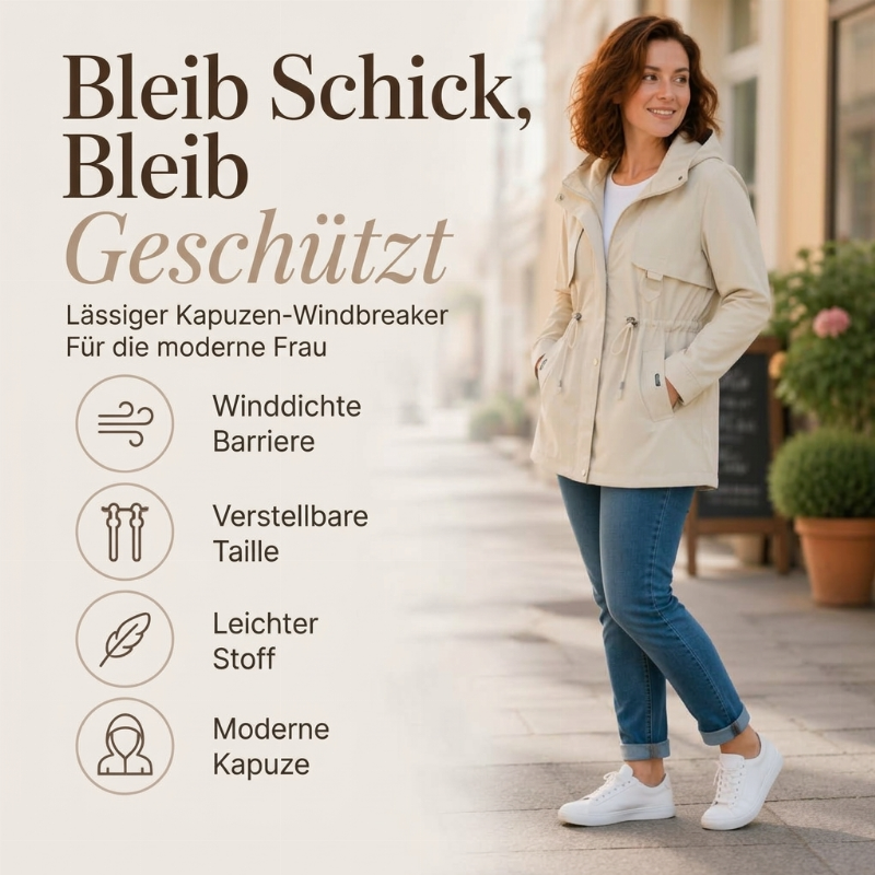 Elvara – Manteau à capuche chaud