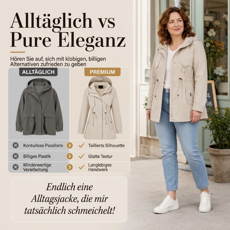 Elvara – Manteau à capuche chaud