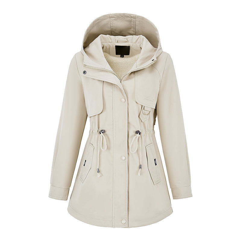 Elvara – Manteau à capuche chaud