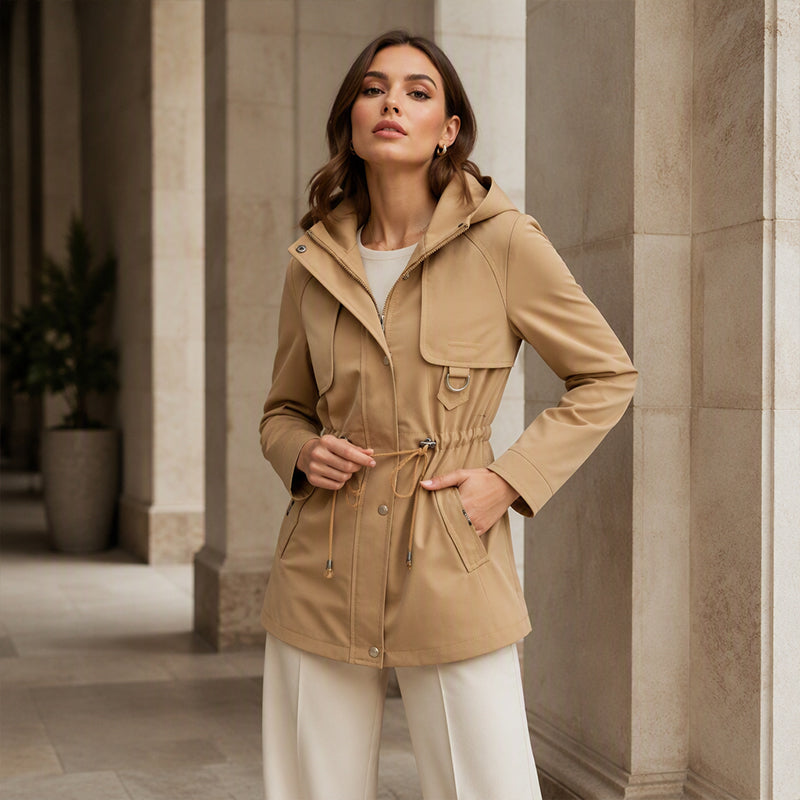 Elvara – Manteau à capuche chaud