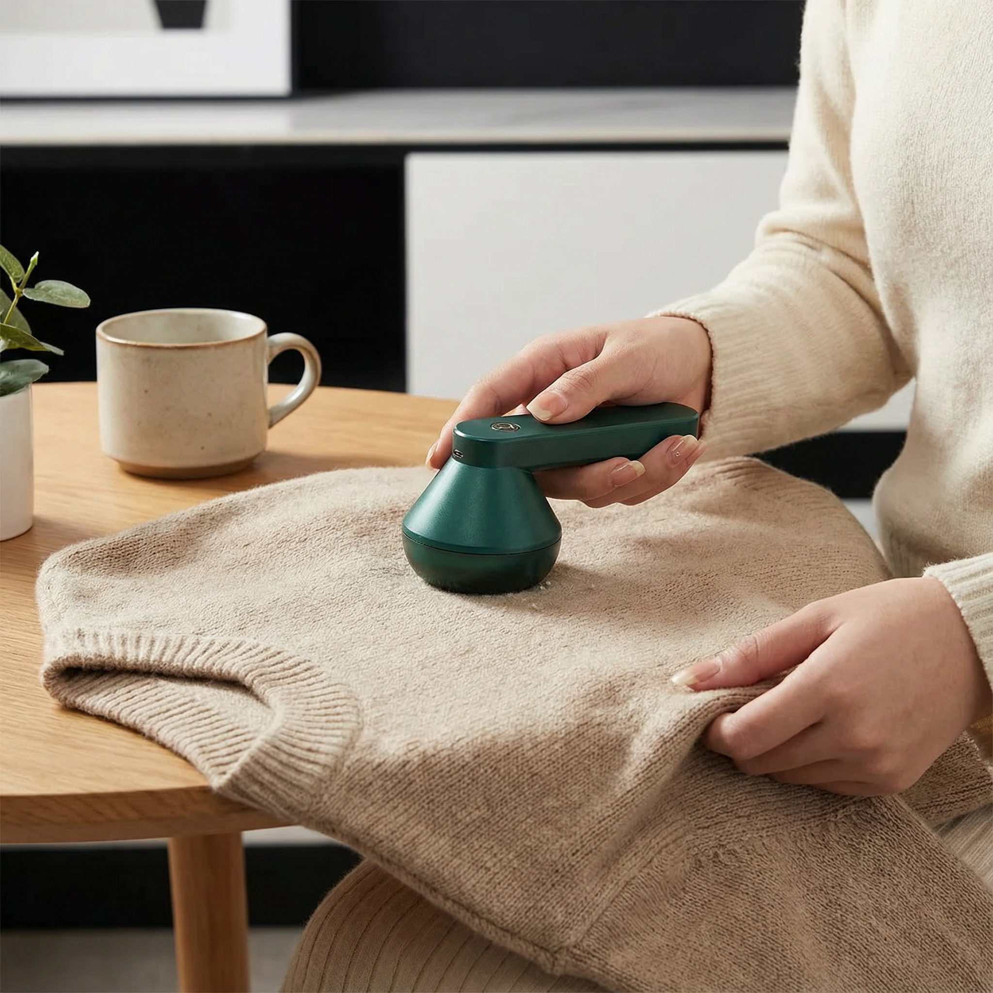 Éliminateur de peluches électrique