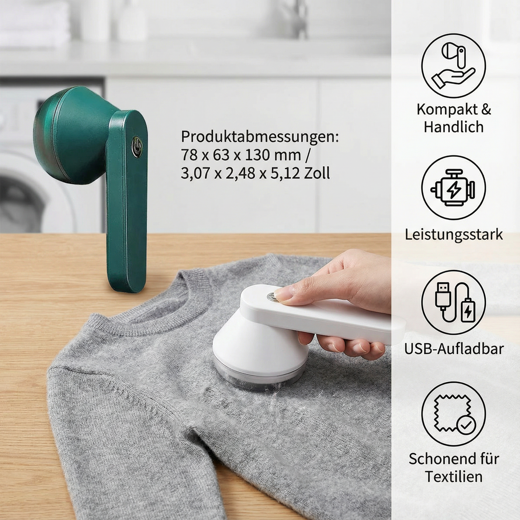 Éliminateur de peluches électrique